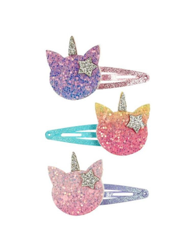 Barrettes Jula chat licorne - Souza