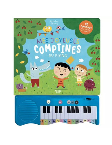 4 avis sur Mon livre piano - mes premières comptines à jouer au