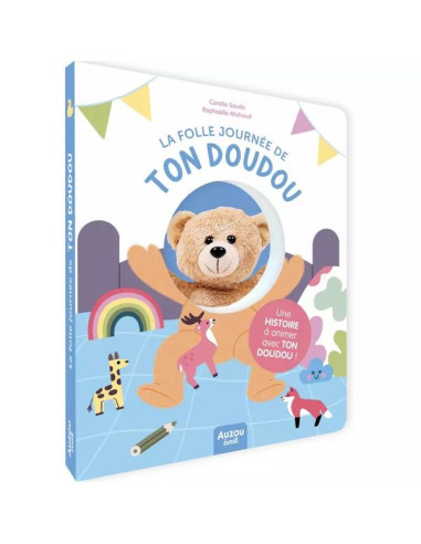 Livre La folle journée de ton doudou...