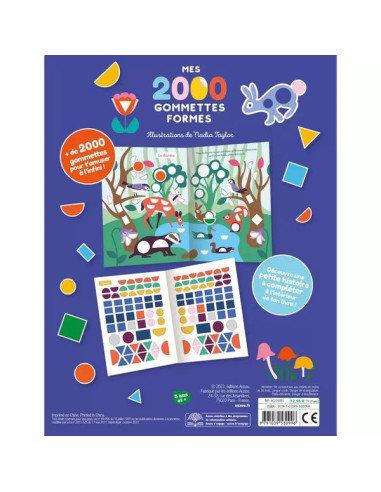 Mes 2000 gommettes Formes - Auzou Mes 2000 gommettes Formes - Auzou