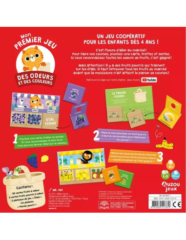 Mon premier jeu des odeurs et des... Mon premier jeu des odeurs et des...