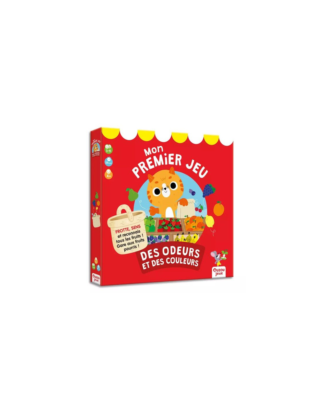 Jeu d'ambiance Auzou Mon Premier Jeu des Odeurs et des Couleurs - Cdiscount  Jeux - Jouets