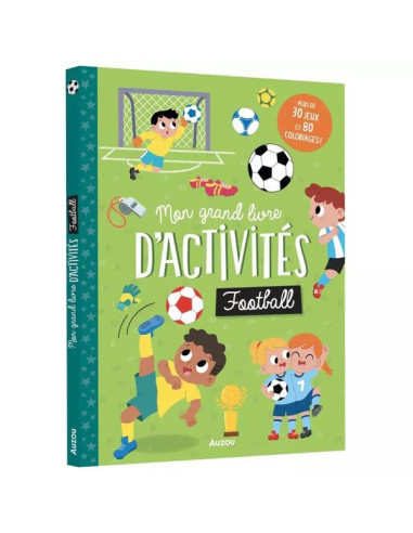 Mon grand livre d'activités Football...