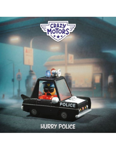 Hurry Police Crazy Motors - Djeco Hurry Police Crazy Motors - Djeco