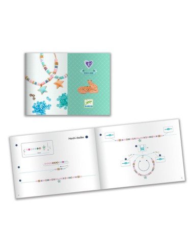 Bijoux duo bracelets Heishi étoiles -... Bijoux duo bracelets Heishi étoiles -...