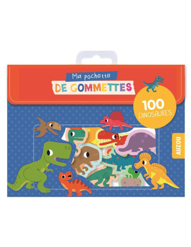 Ma pochette de gommettes Dinosaures -...