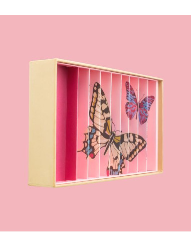 Coffret de 59 billes Papillons... Coffret de 59 billes Papillons...