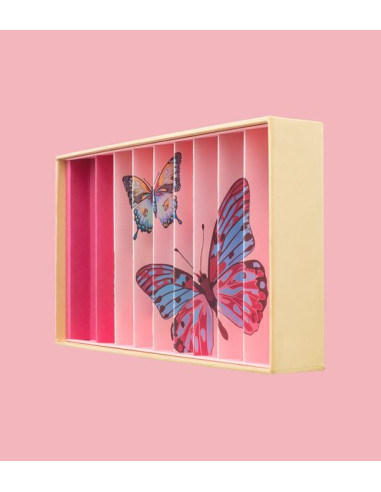 Coffret de 59 billes Papillons... Coffret de 59 billes Papillons...