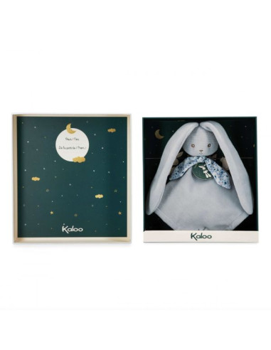 Lapinoo doudou lapin bleu - Kaloo Lapinoo doudou lapin bleu - Kaloo