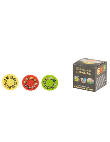 Boîte de 3 disques pour lampe... Boîte de 3 disques pour lampe...