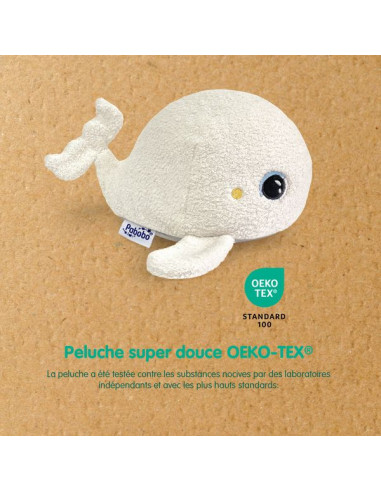 Peluche veilleuse avec sons apaisants... Peluche veilleuse avec sons apaisants...