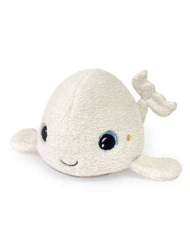 Peluche bruit blanc Baleine Moby vert - Made in Bébé