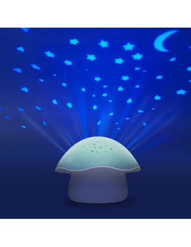 Projecteur d’étoiles Champignon bleu... Projecteur d’étoiles Champignon bleu...