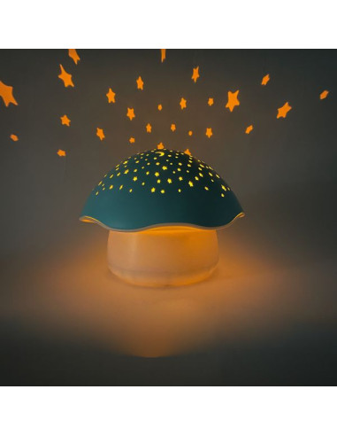 Projecteur d’étoiles Champignon bleu... Projecteur d’étoiles Champignon bleu...