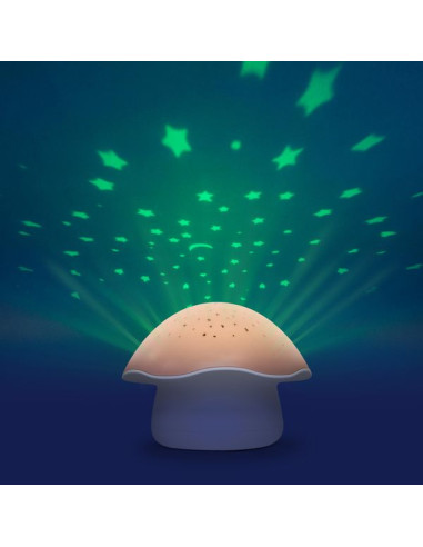 Projecteur d’étoiles Champignon rose... Projecteur d’étoiles Champignon rose...