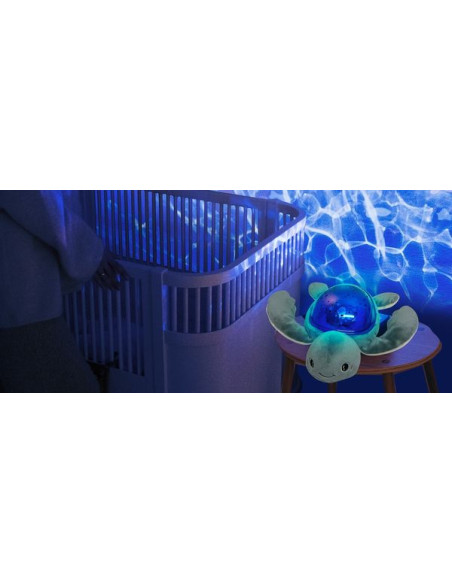 Peluche projecteur tortue Aqua Dream - Pabobo - Cadeau de naissance