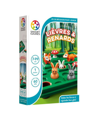 Jeu Lièvres et renards 60 défis -...