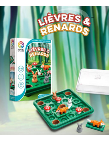 Jeu Lièvres et renards 60 défis -... Jeu Lièvres et renards 60 défis -...