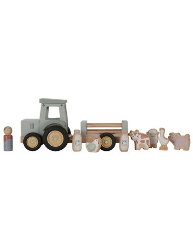 Tracteur avec remorque Little Farm -... Tracteur avec remorque Little Farm -...