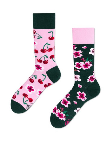 Chaussettes Cherry blossom adulte -...