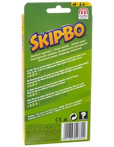 Skip Bo jeu de carte Skip Bo jeu de carte