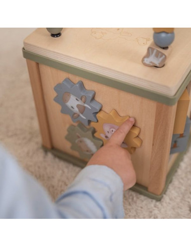 Cube d'activités en bois Little Farm... Cube d'activités en bois Little Farm...