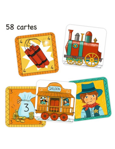 Jeu Golden train - Djeco Jeu Golden train - Djeco