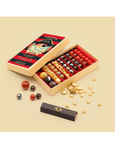 Coffret de 85 billes Trésor pirate -... Coffret de 85 billes Trésor pirate -...