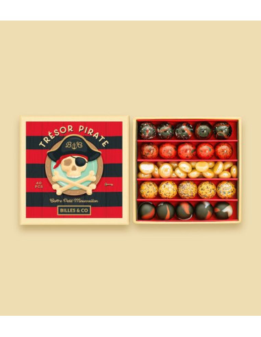 Coffret de 40 billes et galets Trésor... Coffret de 40 billes et galets Trésor...