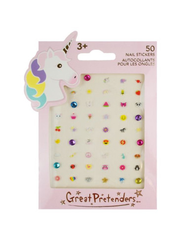 Autocollant pour les ongles licorne -...