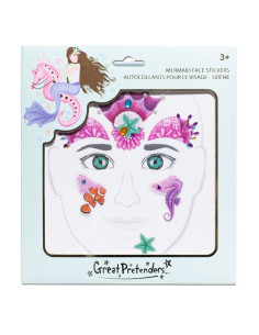 Autocollants pour le visage...