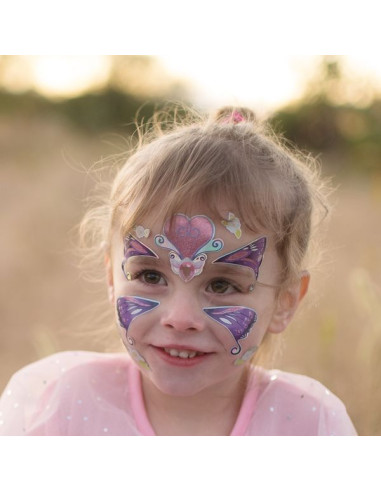 Autocollants pour le visage fée... Autocollants pour le visage fée...