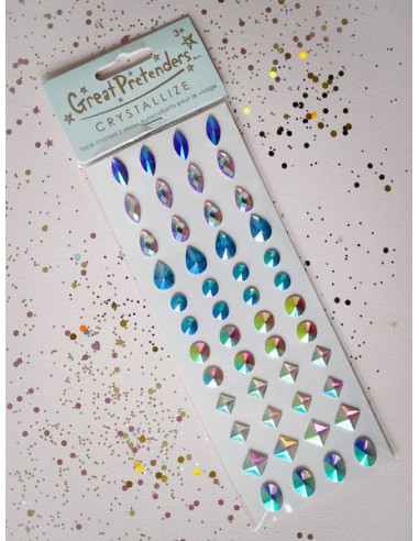 Cristaux autocollants pour le visage... Cristaux autocollants pour le visage...