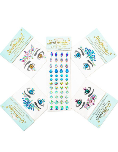 Cristaux autocollants pour le visage... Cristaux autocollants pour le visage...