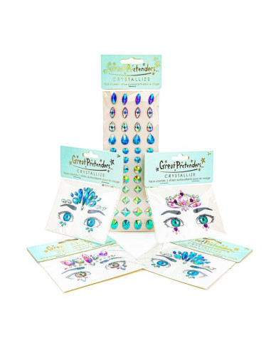 Cristaux autocollants coeur pour le... Cristaux autocollants coeur pour le...