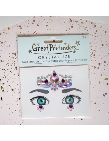 Cristaux autocollants coeur pour le... Cristaux autocollants coeur pour le...