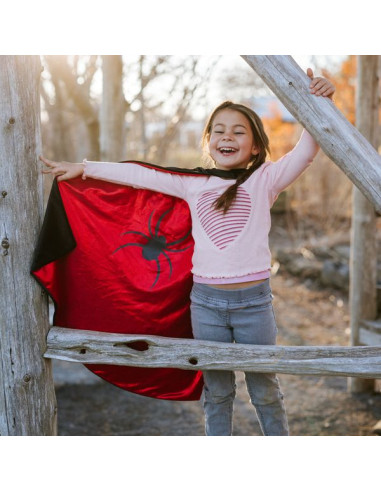 Cape réversible Spider/Bat 4-6 ans -... Cape réversible Spider/Bat 4-6 ans -...