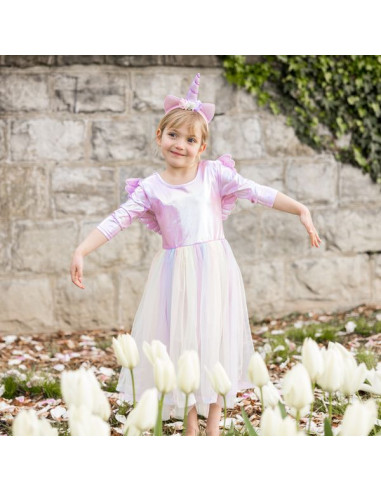 Robe de pégase avec bandeau 4-6 ans -... Robe de pégase avec bandeau 4-6 ans -...