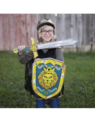 Epée coeur de lion en mousse - Great... Epée coeur de lion en mousse - Great...