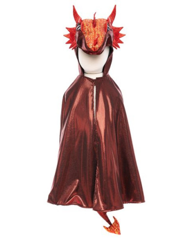 Cape de dragon rouge irisé 4-6 ans -... Cape de dragon rouge irisé 4-6 ans -...