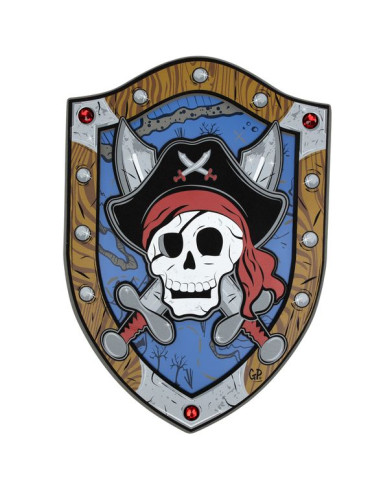 Bouclier pirate Captaine Skully en...