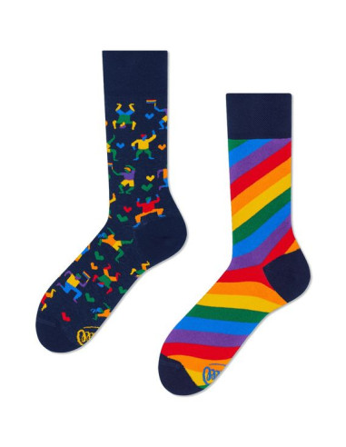 Chaussettes Over the rainbow adulte -...