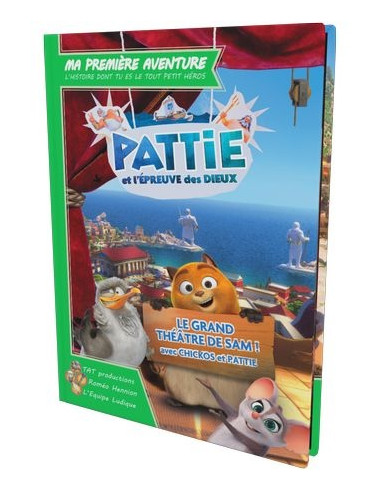 Livre Ma première aventure : Pattie... Livre Ma première aventure : Pattie...