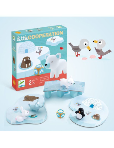 Jeu Little coopération - Djeco Jeu Little coopération - Djeco