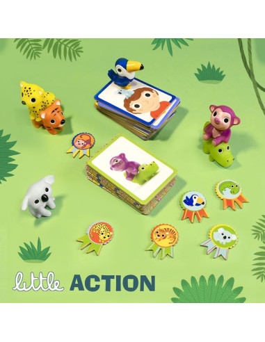 Jeu Little action - Djeco Jeu Little action - Djeco