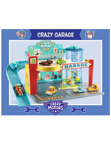 Garage Crazy Motors - Djeco Garage Crazy Motors - Djeco