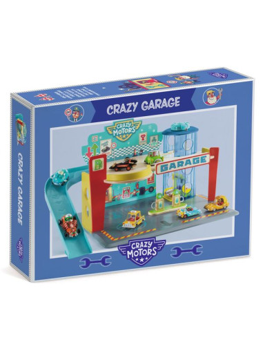 Garage Crazy Motors - Djeco Garage Crazy Motors - Djeco