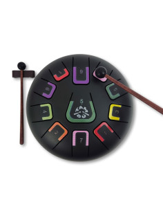 Handpan 11 notes noir Tambu