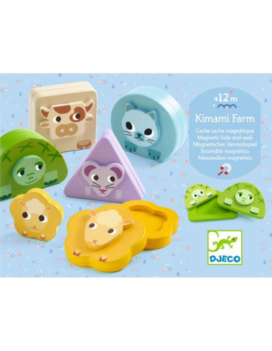 Jeu magnétique Kimami Farm - Djeco Jeu magnétique Kimami Farm - Djeco