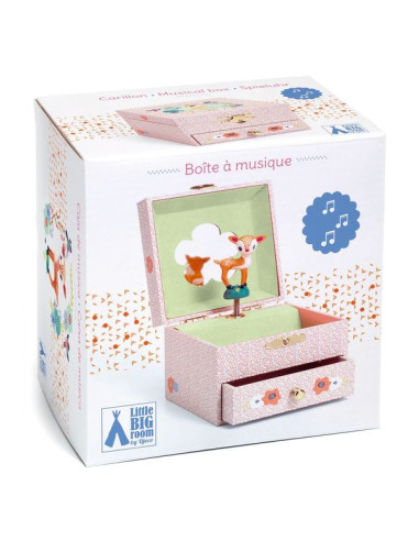 Boîte à musique Faon des bois - Djeco Boîte à musique Faon des bois - Djeco